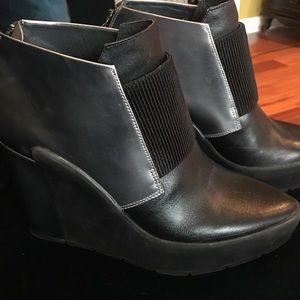 United nude wedge booties ,sz 40